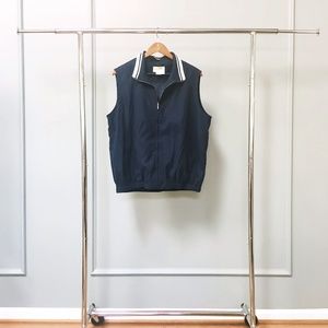 Eddie Bauer Golf Vest- Navy Preppy Sexy Sporty